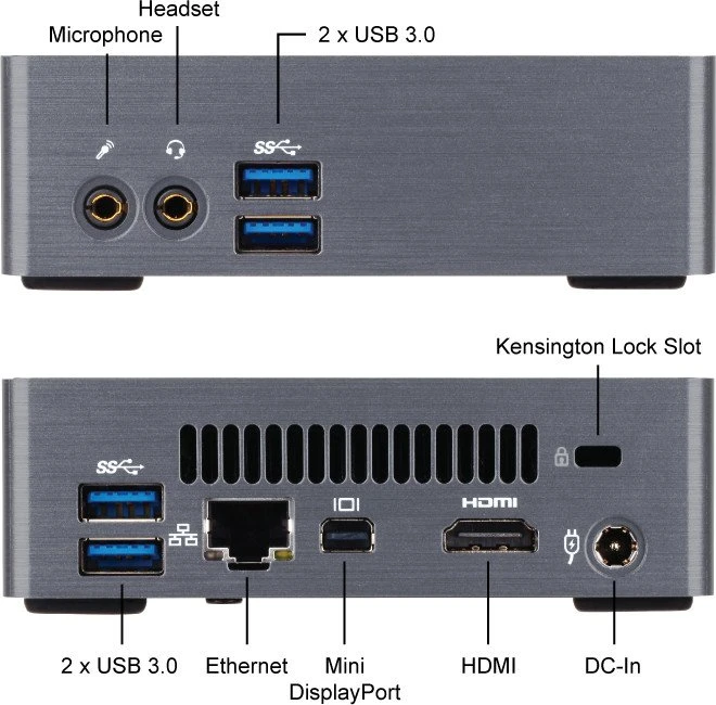 GIGABYTE Brix GB-BSi3-6100