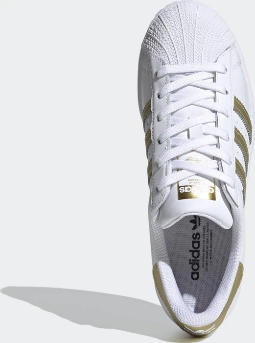 adidas Superstar cloud white/gold metallic (Damen)