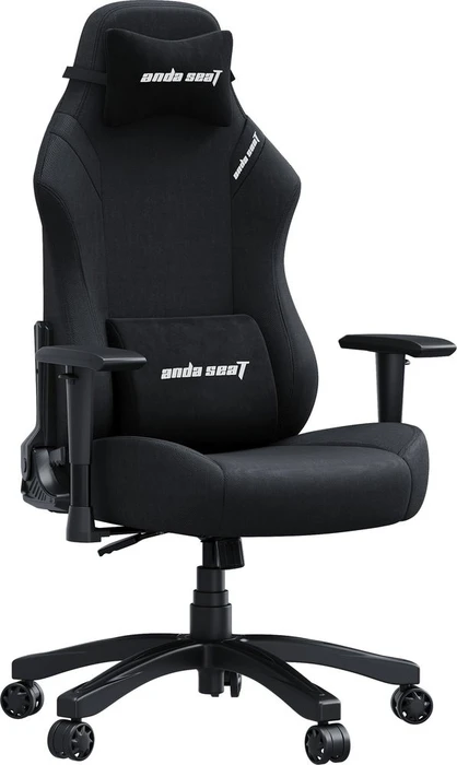Anda Seat Luna Premium Stoff Gamingstuhl, schwarz