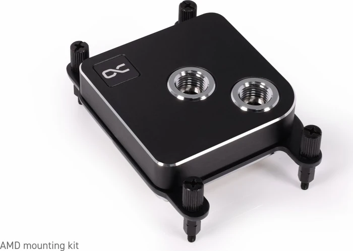 Alphacool Core 1 Black, Messing/Nickel