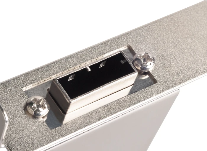 SilverStone SAS Slotblech, 1x SFF-8087 auf 1x SFF-8088, low profile