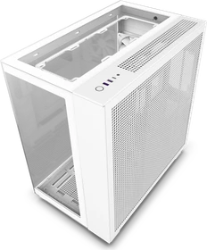 NZXT H9 Elite White, weiß, Glasfenster