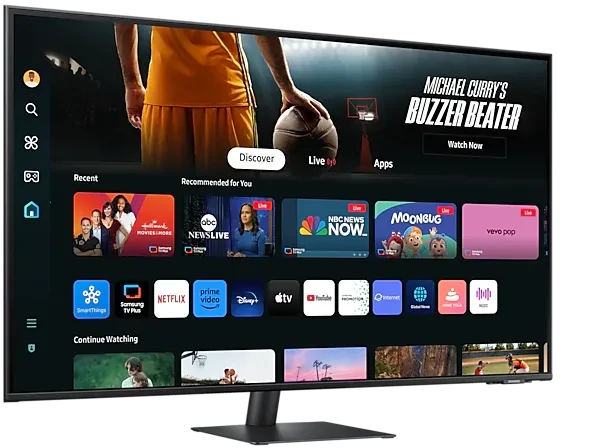 Samsung Smart Monitor M7 M70D (2024), schwarz, 43"
