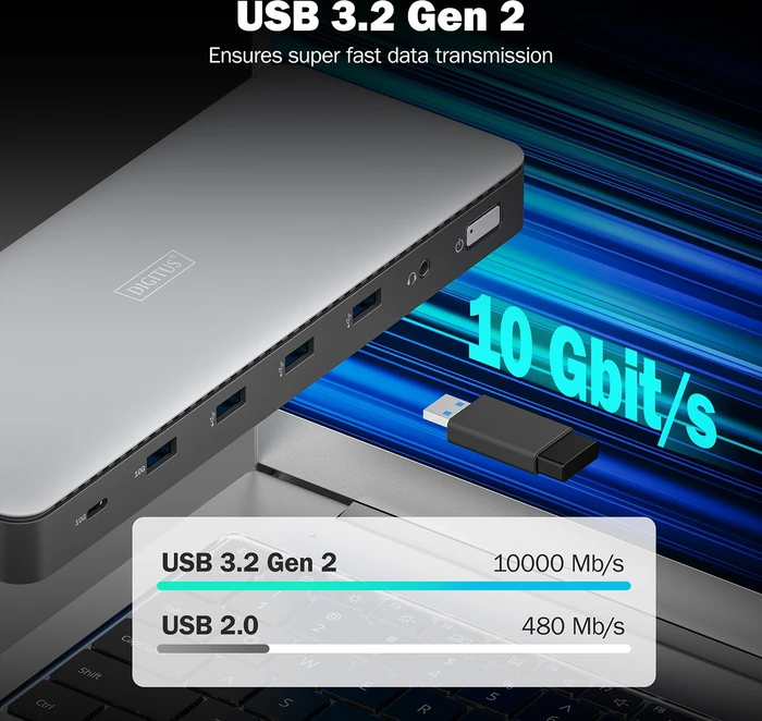 Digitus USB-C Docking Station 13-Port, USB-C 3.1 [Buchse]