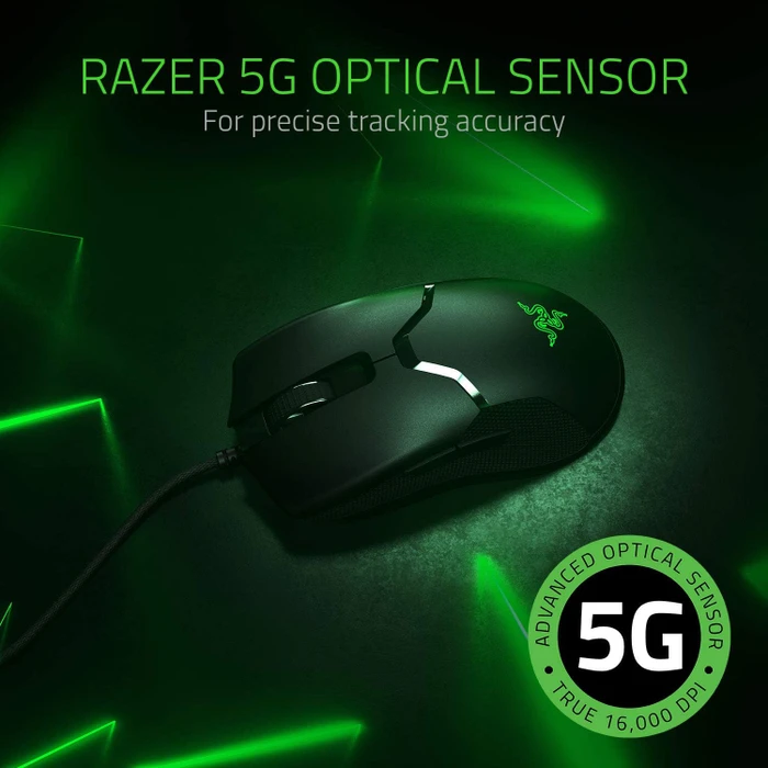 Razer Viper Quartz Pink, USB