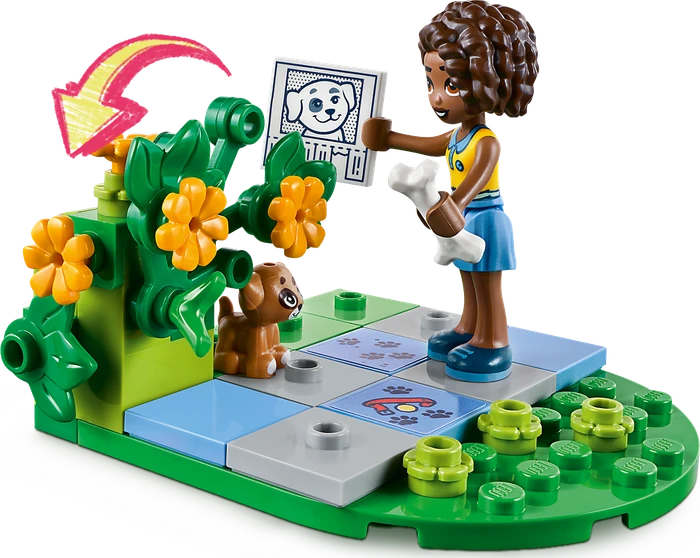 LEGO Friends - Hunderettungsfahrrad