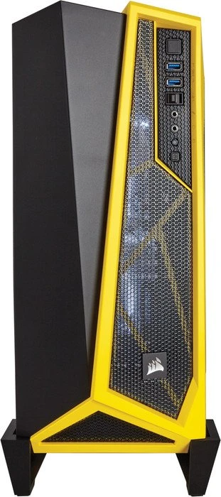 Corsair Carbide Series SPEC-ALPHA gelb/schwarz, Acrylfenster