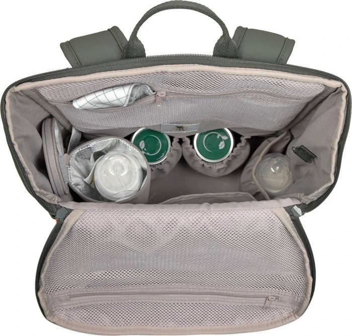 Lässig Slender Up Backpack Wickelrucksack oliv