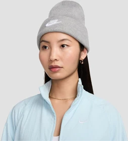 Nike Peak Futura Beanie dark grey heather/white