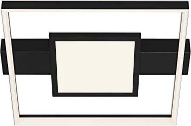 Briloner Frame LED Wand-/Deckenleuchte 38W 43.5cm schwarz