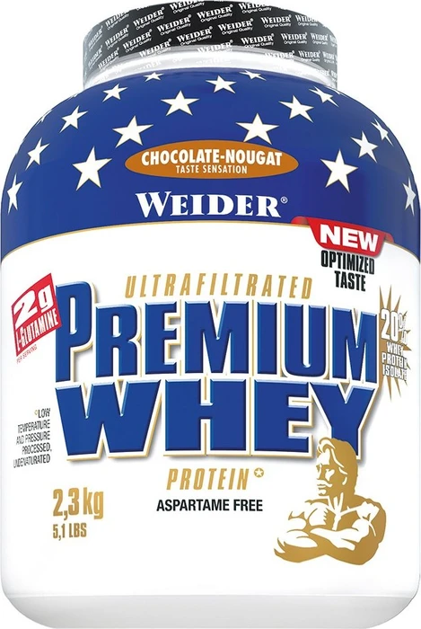Weider Premium Whey Schoko-Nougat 2.3kg