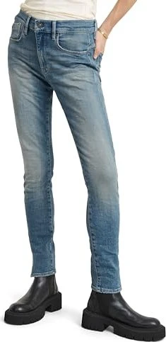 G-Star Lhana Skinny Split Jeans sun faded biscay blue (Damen)