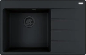 Franke Centro CNG 611-78 A Einbau Becken rechts black matt