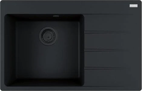 Franke Centro CNG 611-78 A Einbau Becken rechts black matt