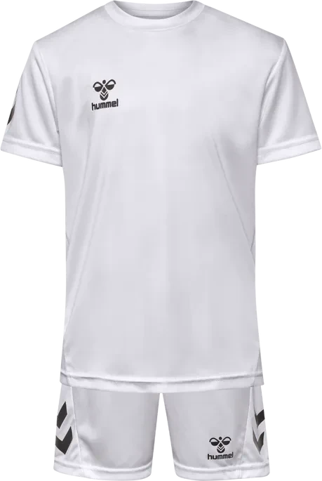 hummel Logo Set kurzarm weiß (Junior)