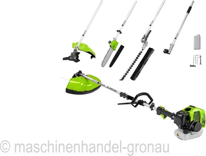 Zipper ZI-GPS182J 4in1 Benzin-Motoreinheit inkl. Zubehör