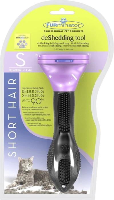FURminator deShedding Tool für kleine Katzen mit kurzem Fell, Version 1