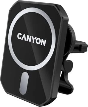 Canyon Magnetic Car Holder with Wireless Charging für iPhone 12/13 schwarz