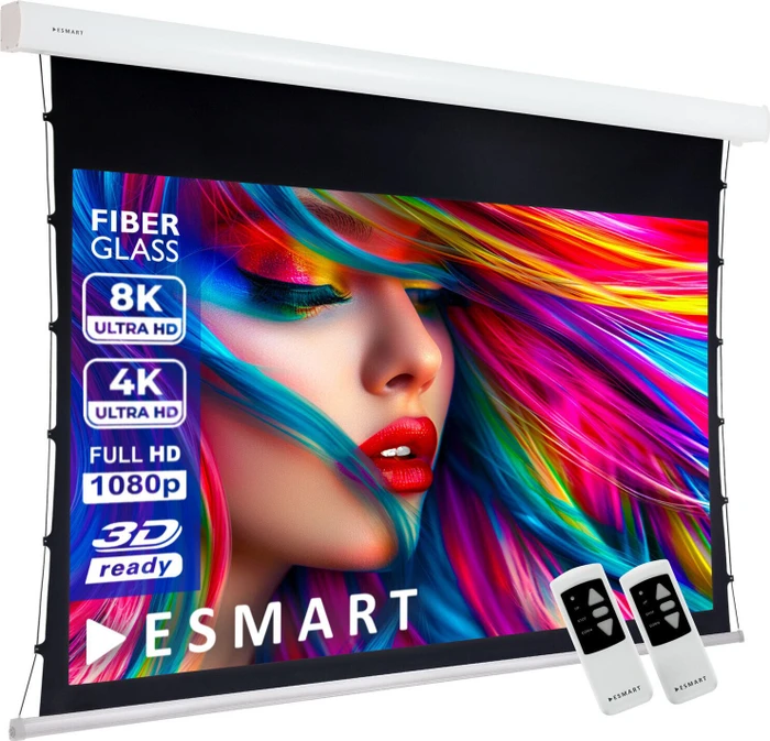 eSmart Haiser Pro Tension Leinwand Tatenso 266x149cm