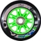 Hudora Big Wheel 125 Scooter blau/grün Vorschaubild