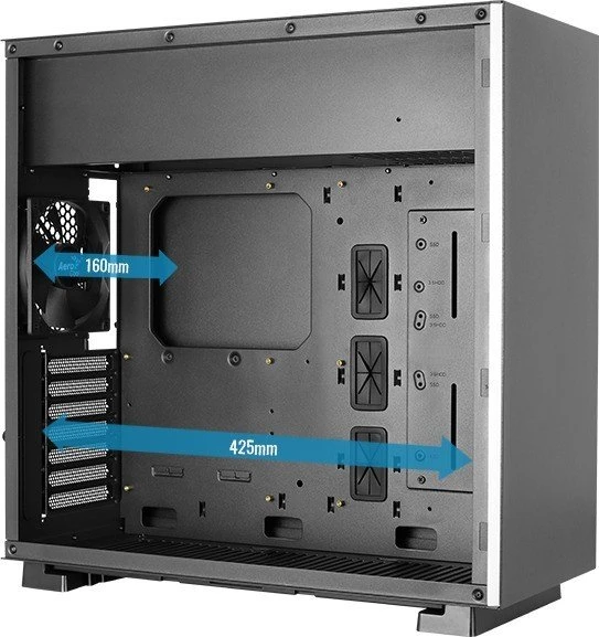 AeroCool GLO, Glasfenster