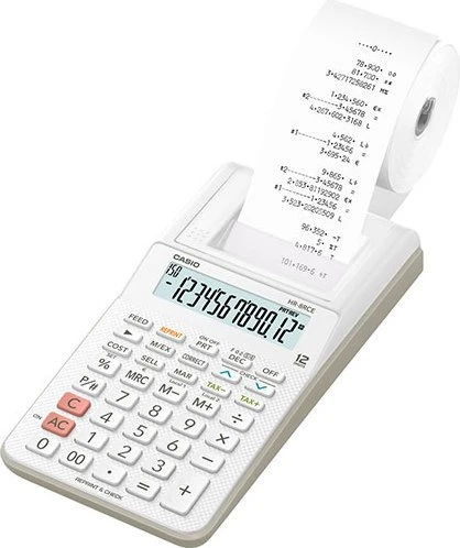 Casio HR-8RCE, weiß