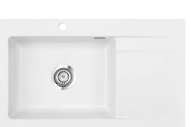 systemceram Stema 86 SL Einbau Becken links polar