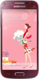 Samsung Galaxy S4 Mini Value Edition i9195i La Fleur rot