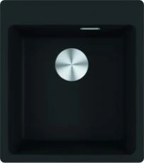 Franke Maris MRG 610-39 A Einbau Becken mittig mit Handbedienung black matt