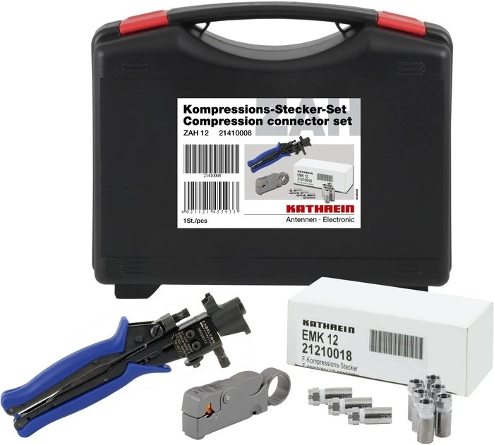 Kathrein ZAH 12 Kompressionsstecker Set