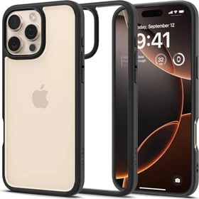 Spigen Ultra Hybrid für Apple iPhone 16 Pro Matte Black