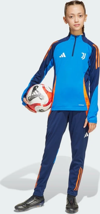 adidas Juventus Turin Tiro 24 Competition Funktionsshirt langarm blau (Junior)