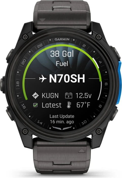 Garmin D2 Mach 2 Pro carbon grey dlc titanium