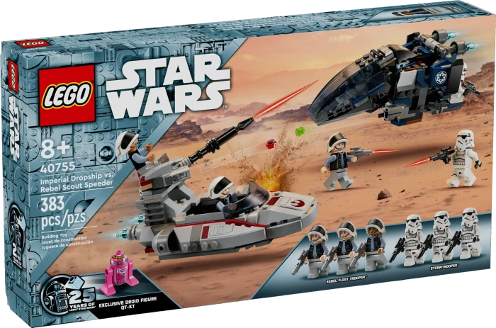 LEGO Star Wars - Imperial Dropship vs. Rebel Scout Speeder