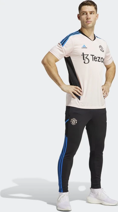 adidas Manchester United Condivo 22 Trainingshose lang black/glow blue (Herren)