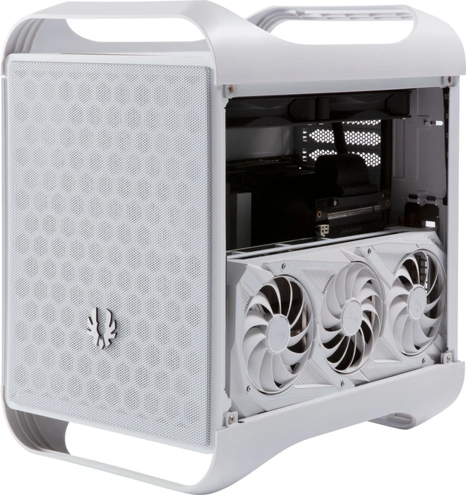 BitFenix Prodigy M 2022 ARGB, weiß, Glasfenster