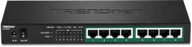 TRENDnet TPE-TG Desktop Gigabit Switch, 8x RJ-45, 65W PoE+ (TPE-TG83)