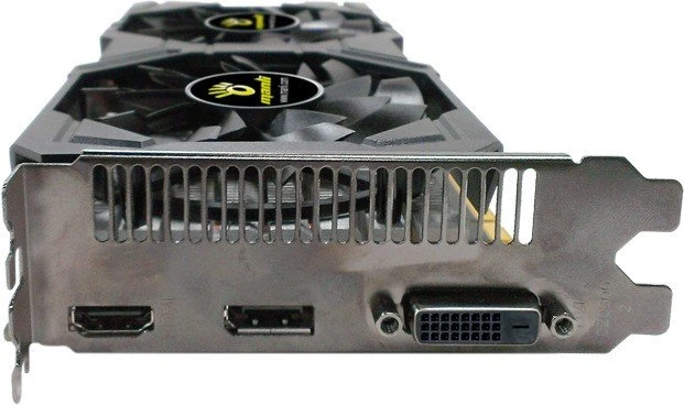 Manli GeForce GTX 1060 Twin Fan, 3GB GDDR5, DVI, HDMI, 3x DP