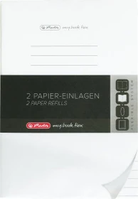 Herlitz my.book Refill flex Papiereinlage, A5, Lineatur 21, 80 Blatt