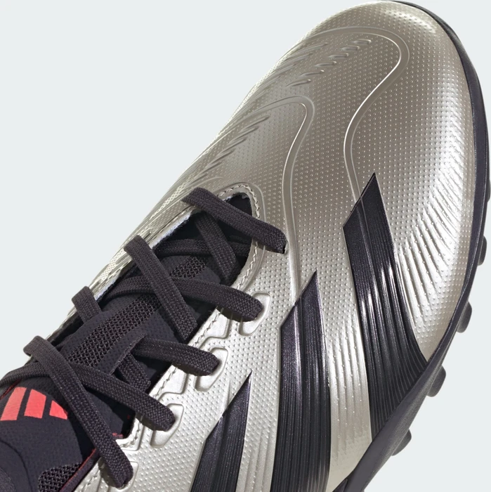 adidas Predator League TF platinum metallic/aurora black/turbo