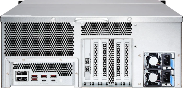 QNAP Turbo Station TS-2483XU-RP-E2136-16G 168TB, 16GB RAM ECC, 2x SFP+ 10Gb/s, 4x RJ-45 1000Base-T, 4HE