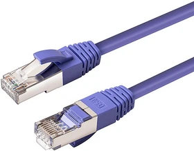 MicroConnect Patchkabel, Cat6a, S/FTP, RJ-45/RJ-45, 20m, violett