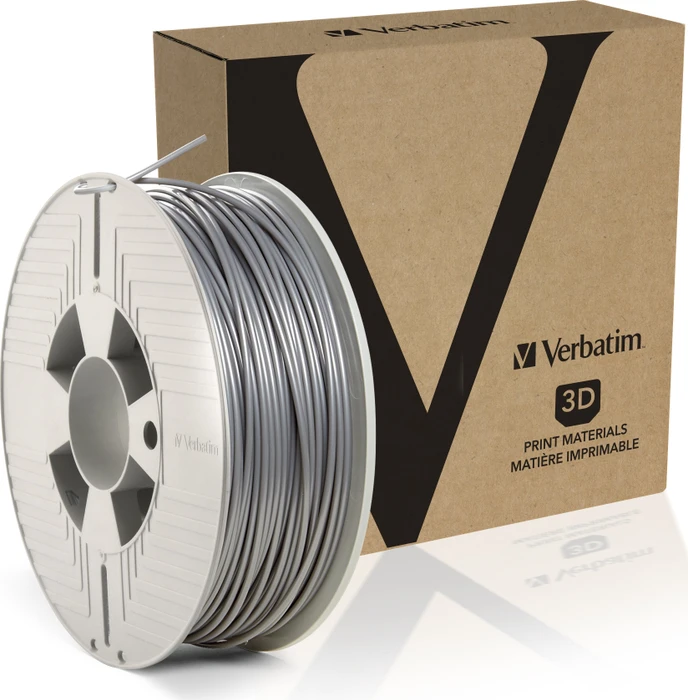 Verbatim High Performance PLA, silver/metal grey, Spule, 2.85mm, 1.00kg