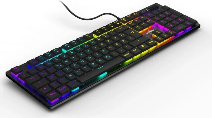 Hama uRage Exodus 910, schwarz, LEDs RGB, KRGD Low Profile RED, USB, DE