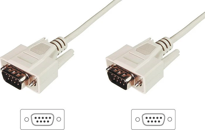 Digitus RS-232 Kabel 9-pol-Stecker/9-pol-Stecker 2m