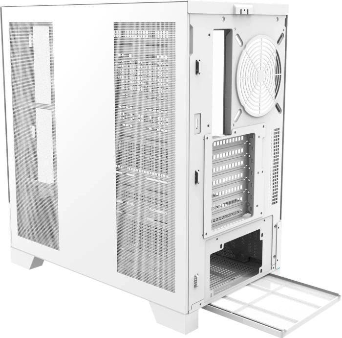 DarkFlash DY451 Pro White, Glasfenster