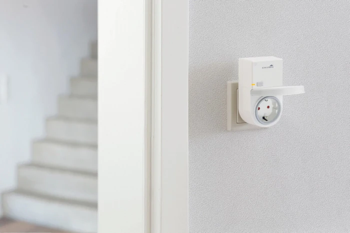 Schellenberg Funksteckdose Außenbereich, 2100W, Typ F, Smart-Steckdose