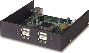 Belkin Hi-Speed USB 2.0 4-port Hub Einschub, Multifunktionspanel