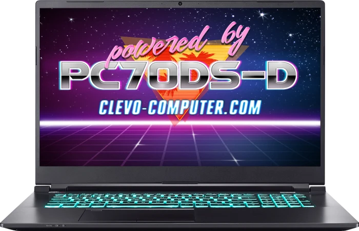 Clevo PC70DR, Core i7-10870H, 32GB RAM, 512GB SSD, GeForce RTX 3070, DE