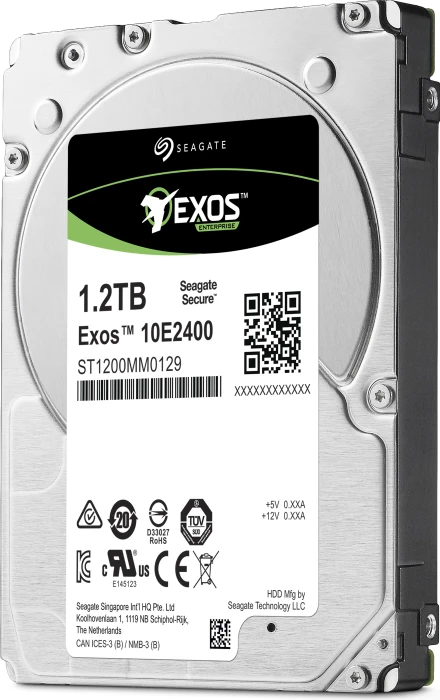 Seagate Exos E 10E2400 1.2TB, 24/7, 512e / 2.5" / SAS 12Gb/s